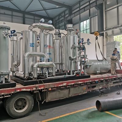 Σύστημα καθαρισμού αερίων CO2 μεγάλης χωρητικότητας με πιστοποιητικό ISO9001