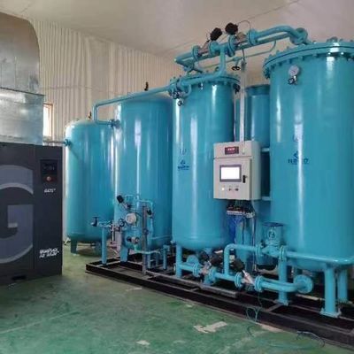 ISO9001 15Nm3 Πίεση-Απορρόφηση-Σύγκλιση PSA Φυτά οξυγόνου Χαμηλή συντήρηση