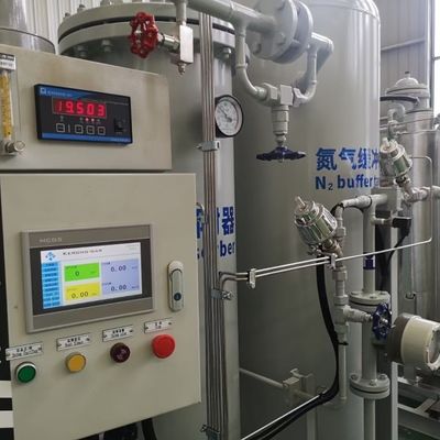 5Nm3/Hr~60Nm3/Hr PSA Γεννήτρια αερίου οξυγόνου Ιατρικής ποιότητας Εύκολη συντήρηση