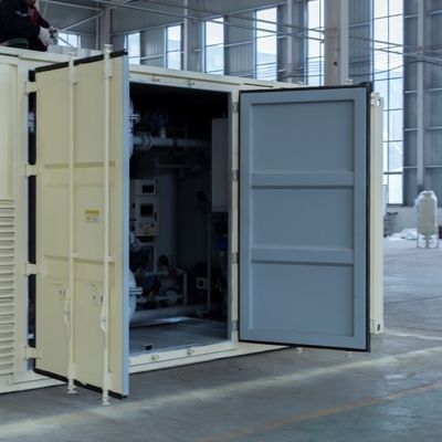 990,5% καθαρότητα Πλήρως αυτόματη λειτουργία Μηχανή νιτρογόνου N2 για καθαρισμό