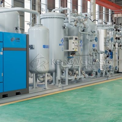 Εύκολη εγκατάσταση Μηχανή κατασκευής αερίου αζώτου υψηλής καθαρότητας για μεταλλουργία σκόνης