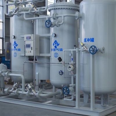 Μεγάλη χωρητικότητα 98% καθαρότητα Σταθερή μηχανή νιτρογόνου για πετρέλαιο και φυσικό αέριο