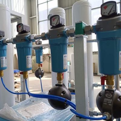 Εύκολη εγκατάσταση Υψηλής καθαρότητας 99,5% PSA βασισμένο σταθμό οξυγόνου με οξυγόνο