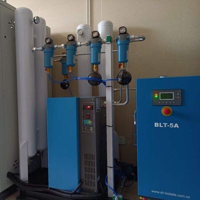 60Hz Τρεις φάσεις υψηλής απόδοσης αυτόματη εγκατάσταση οξυγόνου με βάση το PSA