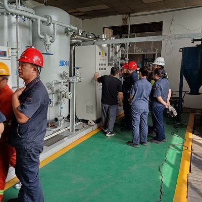 Καθαριστήρας παραγωγής αέριο αζώτου τύπου προσρόφησης με κλίση πίεσης με CE