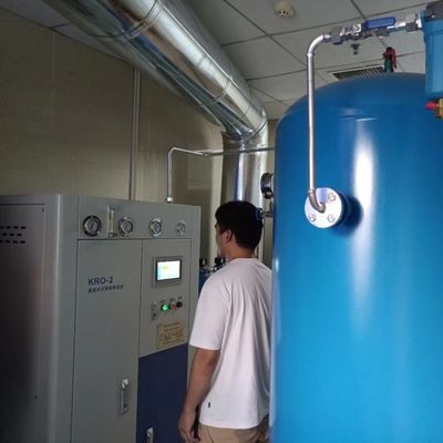Μηχανή διαχωρισμού αέρα 20Mpa Οξυγόνο με κυλίνδρους γεμιστήρας