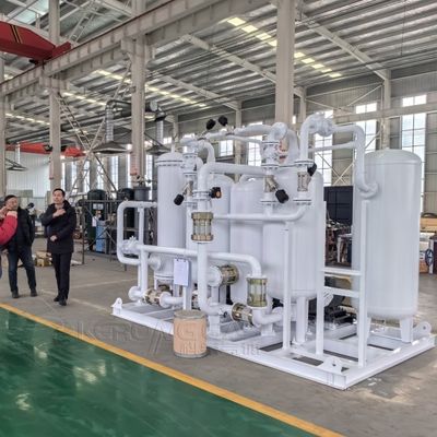 Μονάδα αυτόματης PSA 300Nm3 για παραγωγή αζώτου για σίδηρο και χάλυβα