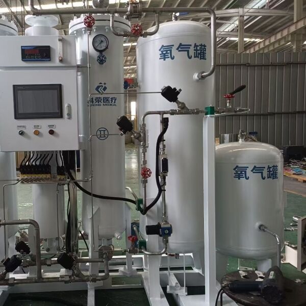 Πιστοποιημένο CE Psa Medical Oxygen Plant with 20feet option Container