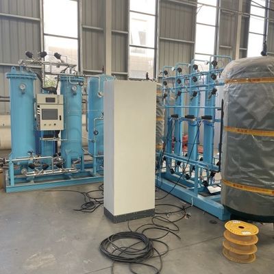 ISO13485 Εγκριθείσα μονάδα γεννήτριας οξυγόνου PSA για ιατρική χρήση 25Nm3/Hr Μακρά διάρκεια ζωής