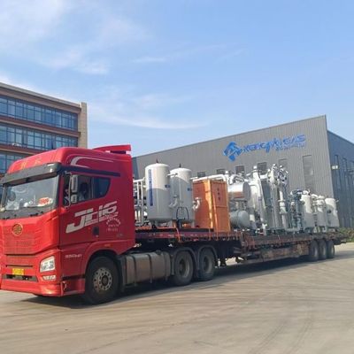 Σύστημα ανάκτησης αερίου αζώτου υψηλής χωρητικότητας για σίδηρο και χάλυβα