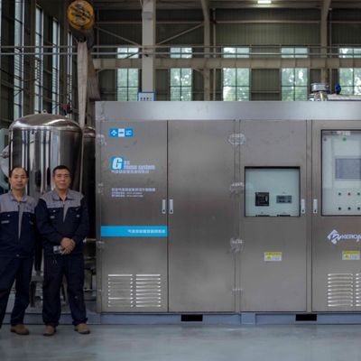 Σύστημα ανάκτησης στεγνωτήρα αερίου ήλιου βαθμού IP65 με ηλεκτρονικό ανιχνευτή καθαρότητας