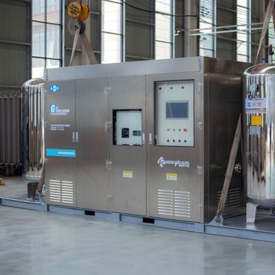 0Μονάδα ανάκτησης αερίου υδρογόνου 0,5bar για κρύα έλατα
