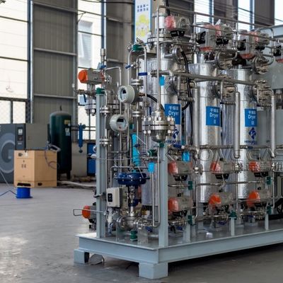 Μονάδα καθαρισμού αερίου υδρογόνου από ανοξείδωτο χάλυβα