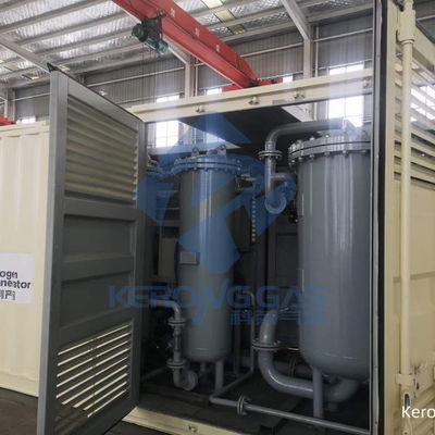 Εύκολη συντήρηση Κινητή μηχανή παραγωγής αζώτου με ISO9001