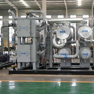 Μηχανή στεγνώσεως υδρογόνου με αέριο υψηλής πίεσης 25bar με ανιχνευτή ασφαλείας