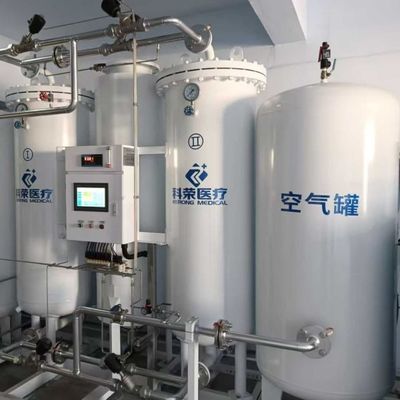 Συμπυκνωμένη γεννήτρια οξυγόνου αέρα 230V 60Hz με αεροσυμπιεστή Atlas Copco