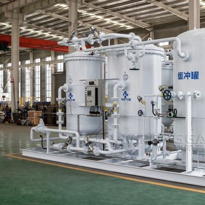 Μονάδα PSA τύπου Twin Towers με βάση ολίσθησης για παραγωγή αζώτου