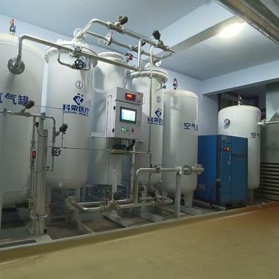 Автоматическая установка разделения воздуха методом адсорбции с переменным давлением без масла