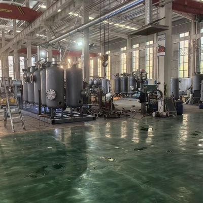 Πυρηνικός γεννήτης αζώτου PSA πιστοποιημένος από την SONCAP για το laser cutting 99,999% καθαρότητα